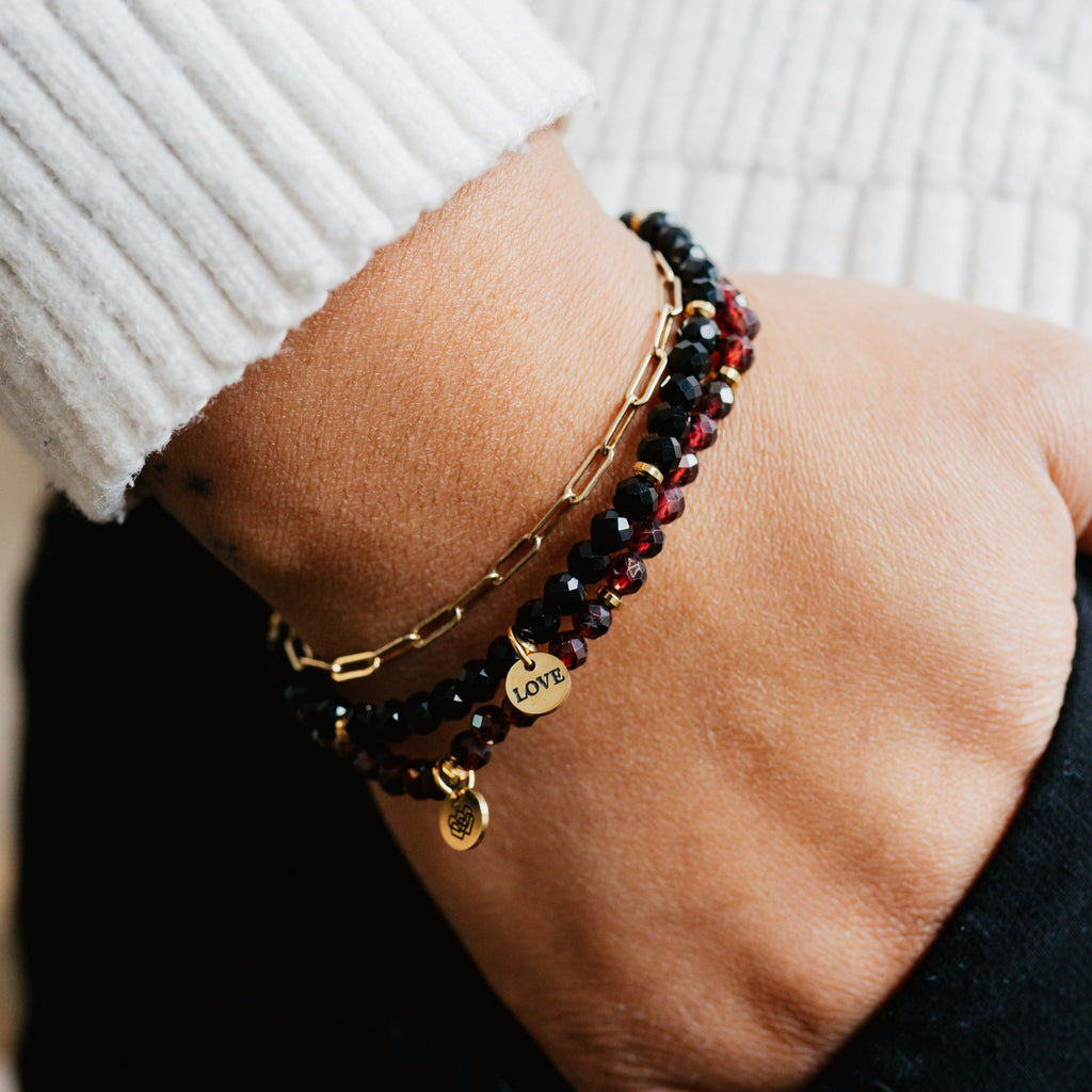 Red Garnet Bracelet 