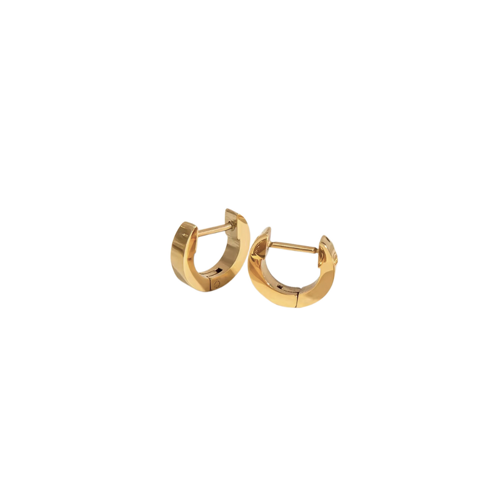 18K gold plated fashion cuff earrings 