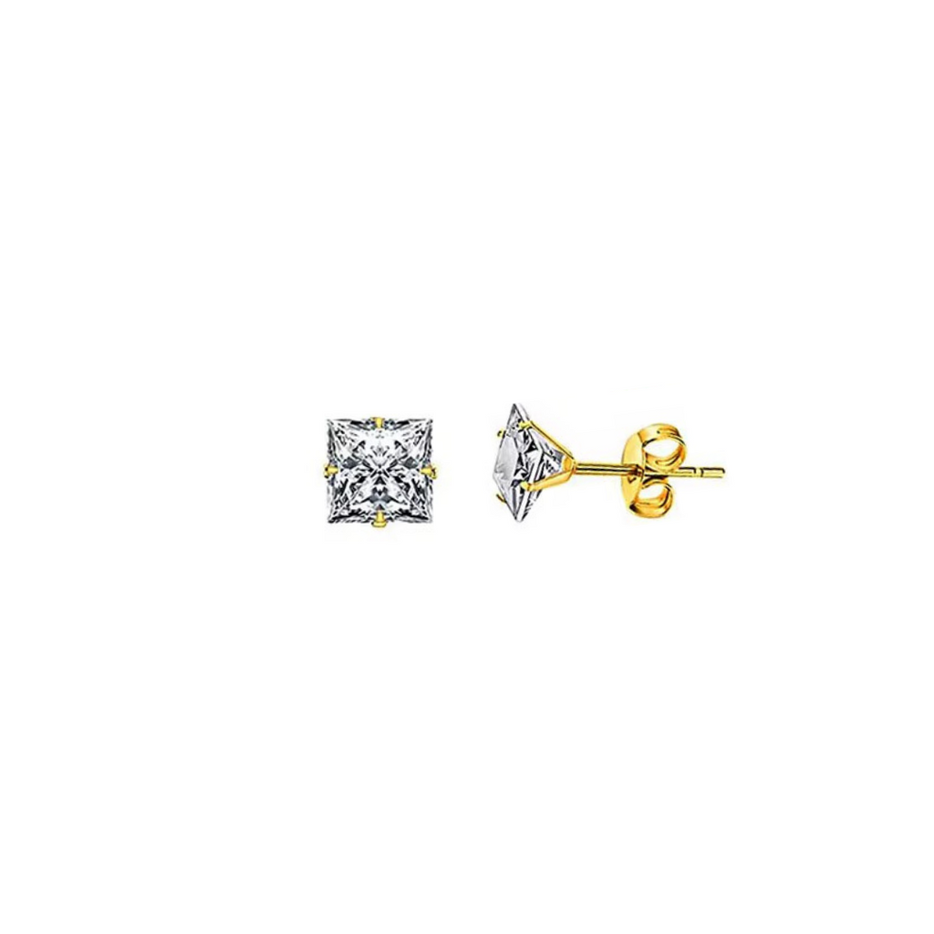 18K Gold Plated Stainless Steel Studs